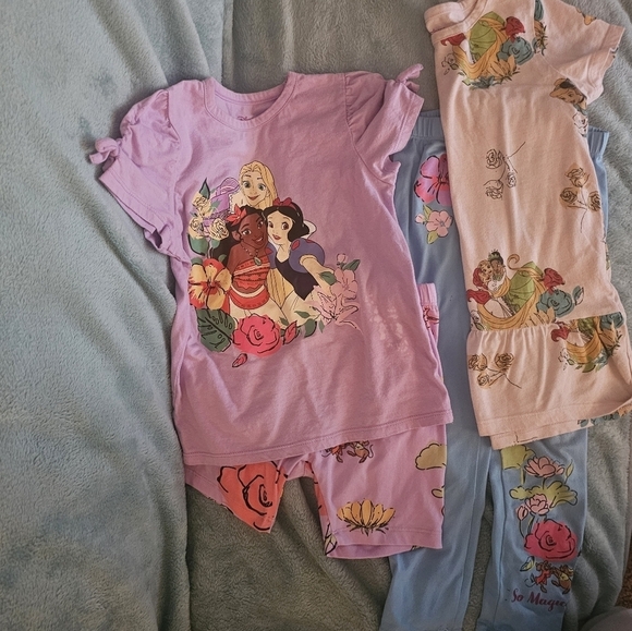 Disney Other - Disney Princess Kids Mix And Match Set - Purple and Pink